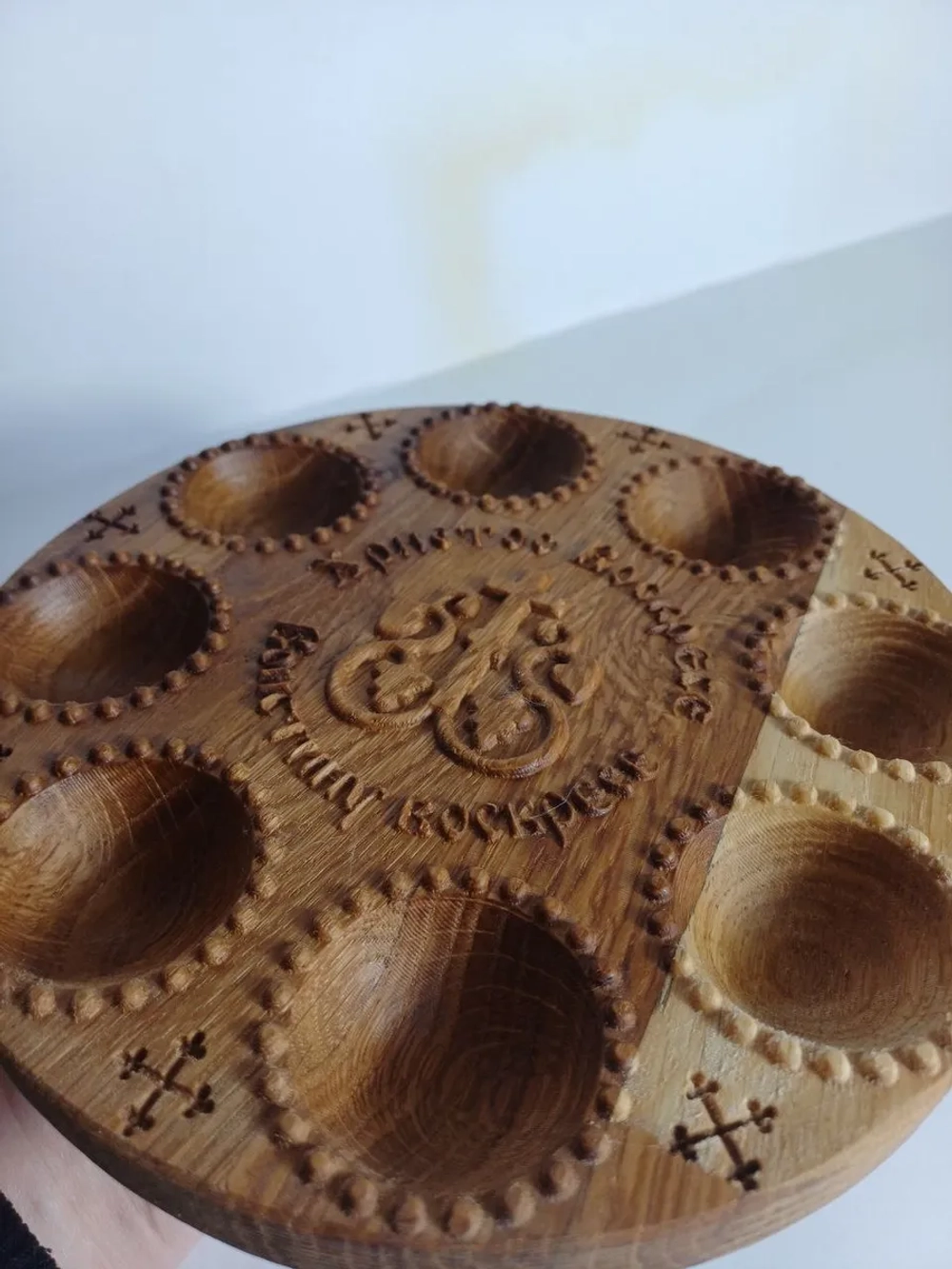 Освященная Тарелка пасхальная для яиц