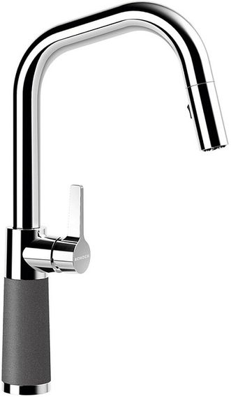 Смеситель Schock SC-530-D , Cristalite хром/баварский камень