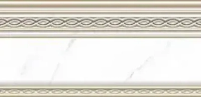 Бордюр ALMA Ceramica BWU29ILN07R Ilana 24.6x12 белый / бежевый под классику