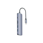 Картридер 6 в 1 SD+TF+ USB 3.0 (MB1084) Gray COTEetCI