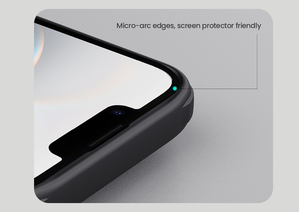 Чехол от Nillkin c поддержкой MagSafe для iPhone 16e, серия Super Frosted Shield Pro Magnetic Case