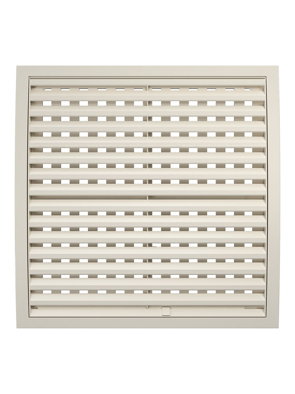 Решетка вентиляционная РРП разъемная регулируемая 350х350 пластик Ivory ERA