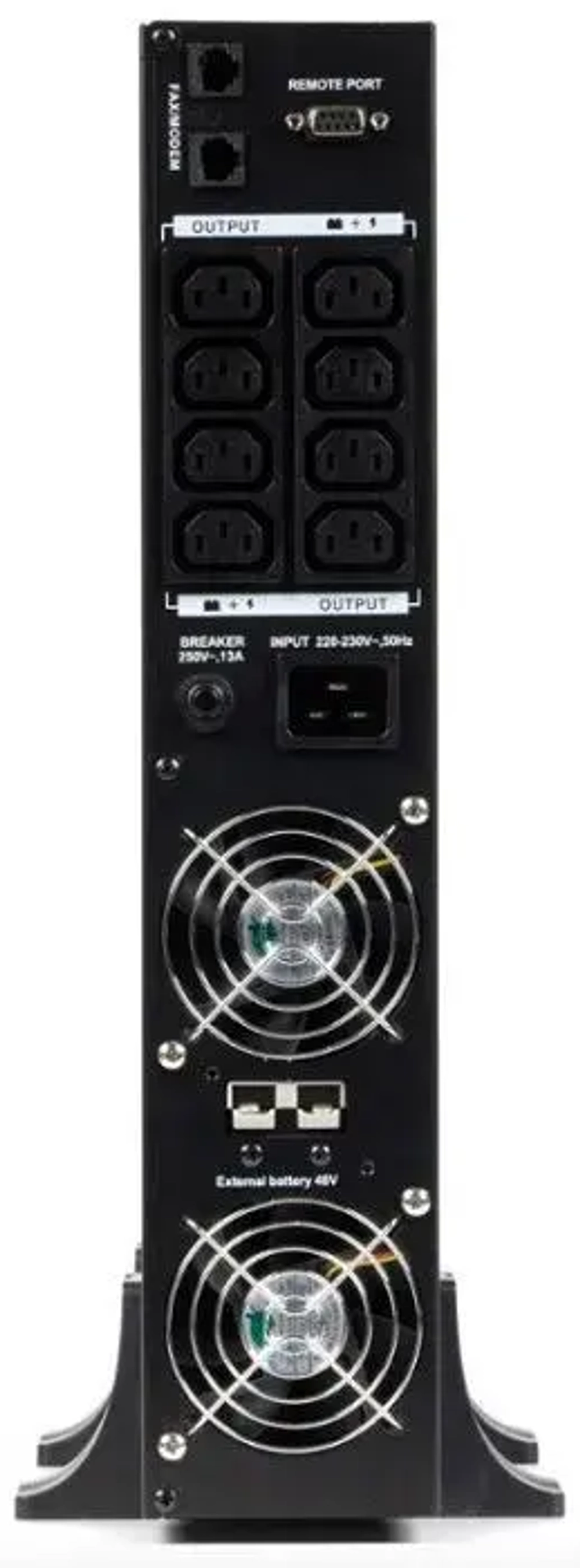 ИБП Бастион RAPAN-UPS 3000-RACK-IN-4X9-E