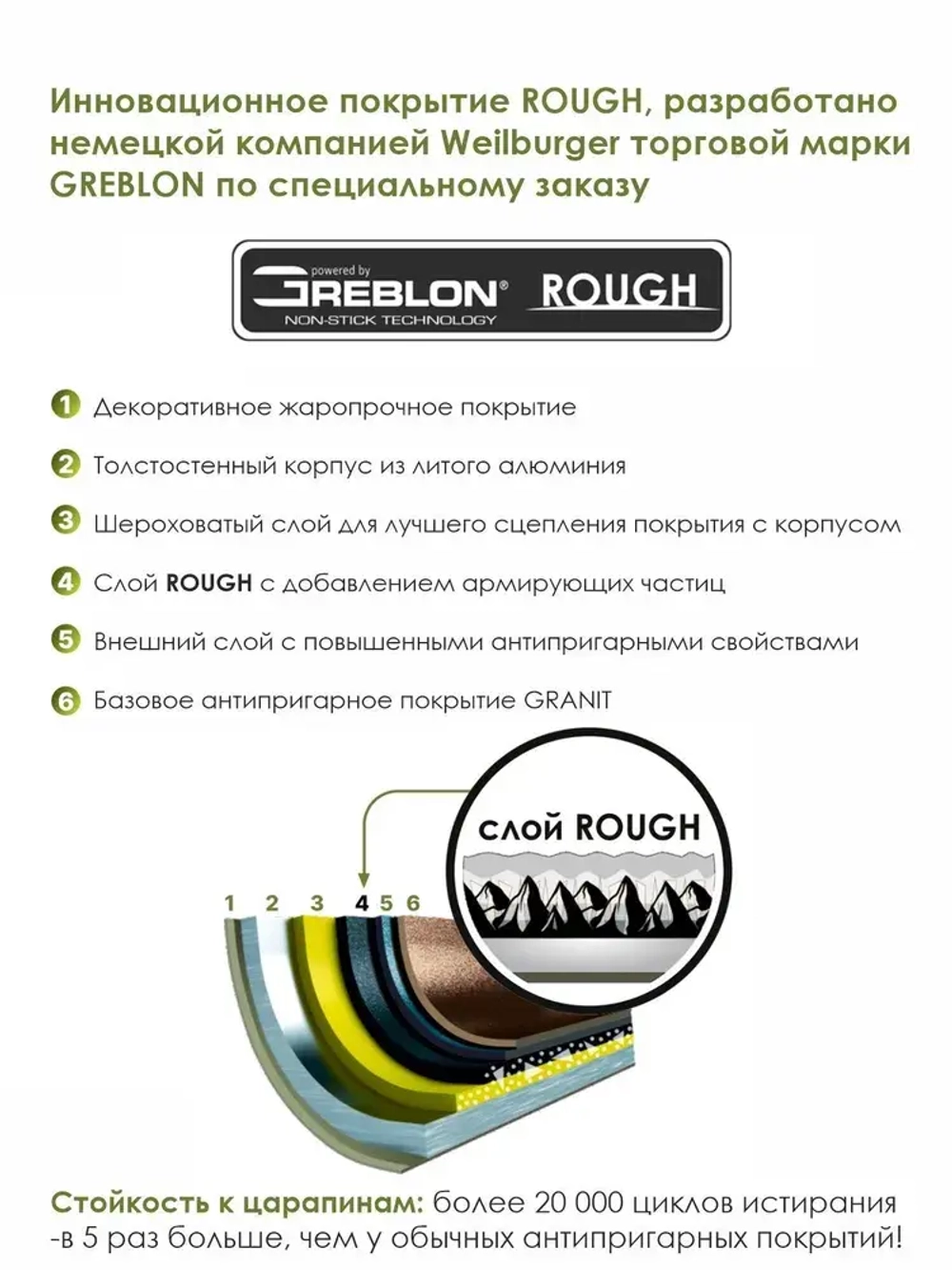 Ковш индукционный "Мечта" Гранит со съемной ручкой и крышкой 1.7л