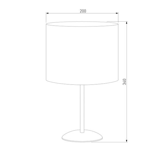 Настольная лампа TK Lighting 5278 Tercino Blue