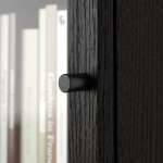 Книжный шкаф -  BILLY / OXBERG IKEA/ БИЛЛИ/ ОКСБЕРГ ИКЕА,40х30х237 см,  черный