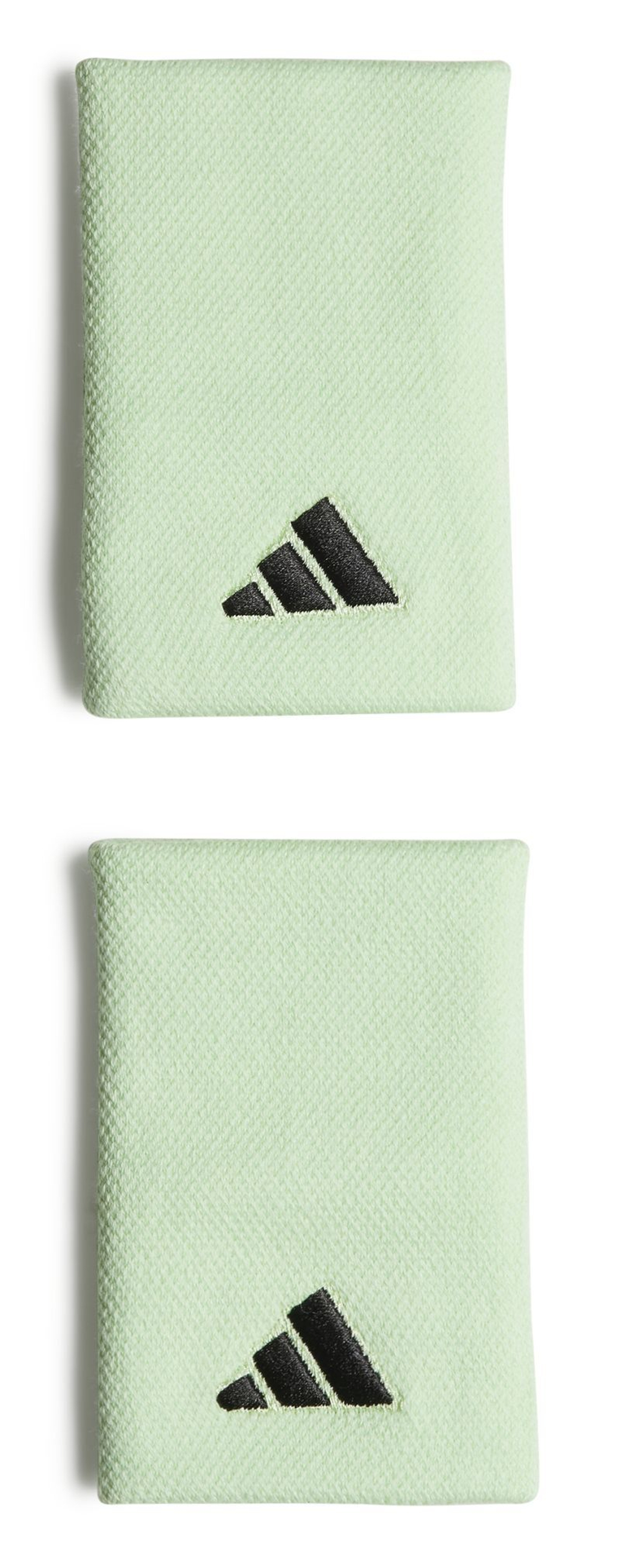 Напульсник теннисный Adidas Tennis Wristband L (OSFM) - semi green spark/black