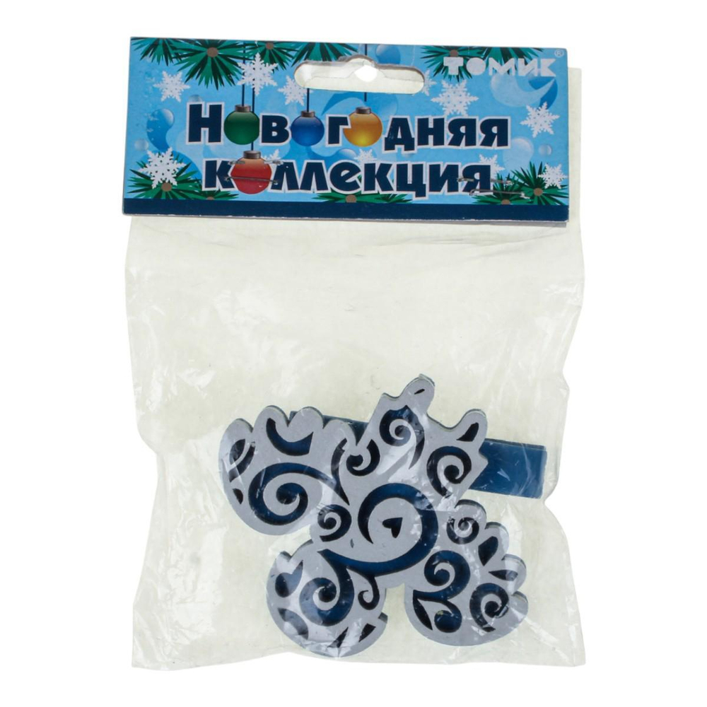 Игрушка-прищепка елочная "Ангел" (Томик)