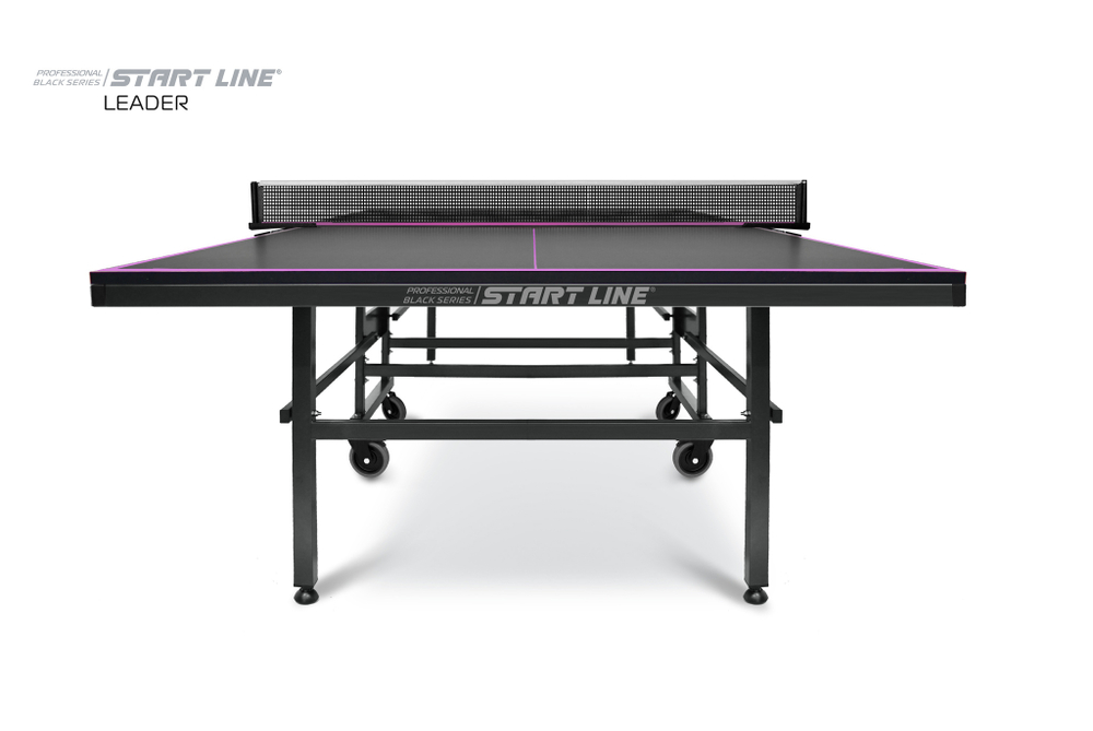 Стол теннисный Leader Black