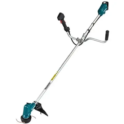Триммер аккумуляторный Makita DUR190URT3 18В (2 x 5.0 Ач, ЗУ) захват 300 мм, 3.4 кг