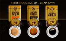 Кофе в зернах Aroma Gold Crema 1 кг, 2 шт