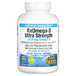 Natural Factors, RxOmega-3 повышенной силы действия с витамином D3, 150 капсул