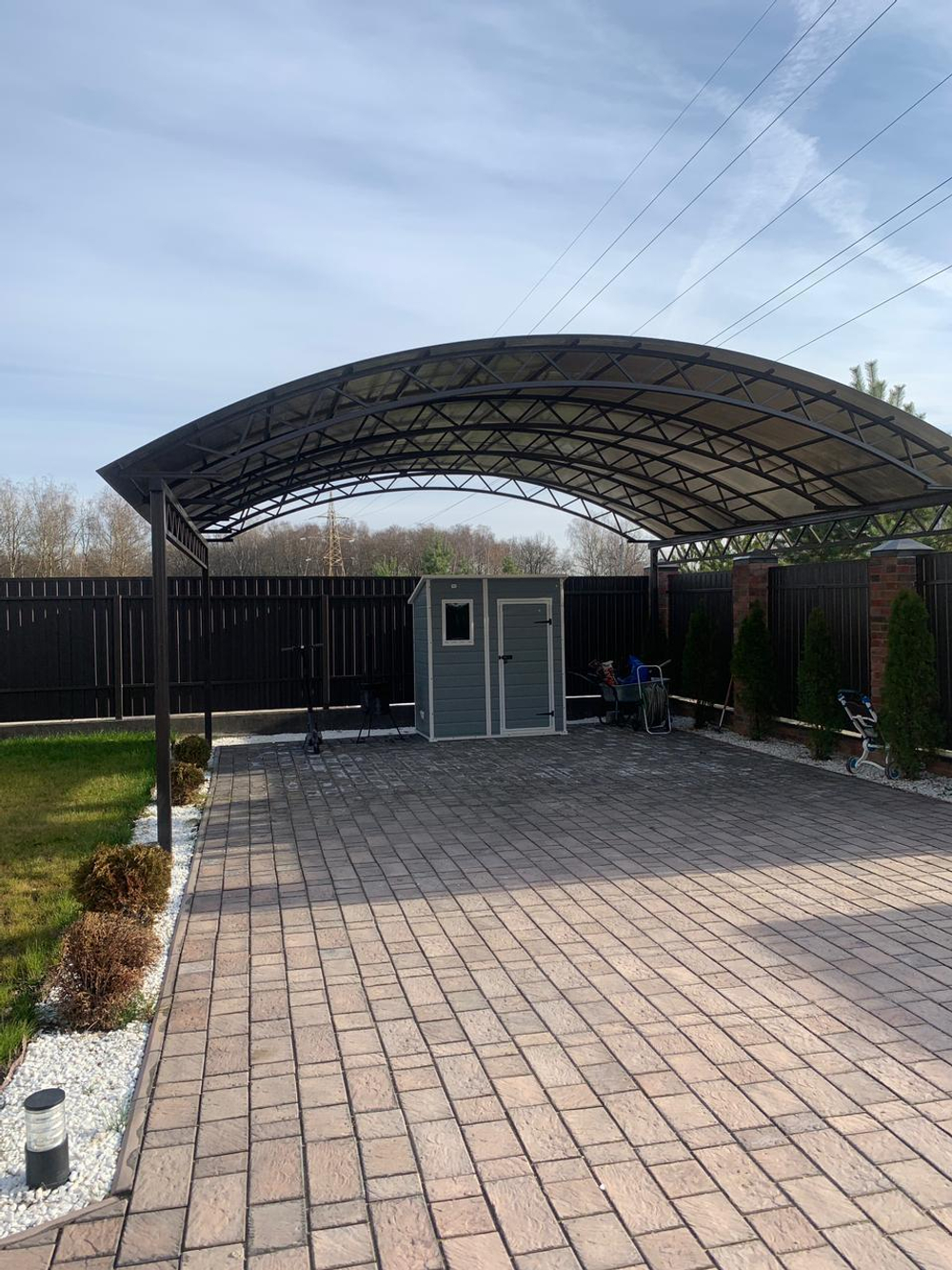 Пластиковый сарай Keter Manor Pent 6x4