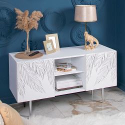 Тумба под ТВ Тропик 117см Стайл Айс Сильвер
