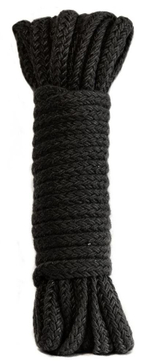 Черная веревка Tende - 10 м