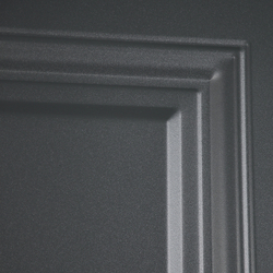 Входная дверь в квартиру  АСД Интер  2К  с зеркалом Муар серый / Зеркало Ясень белый снег