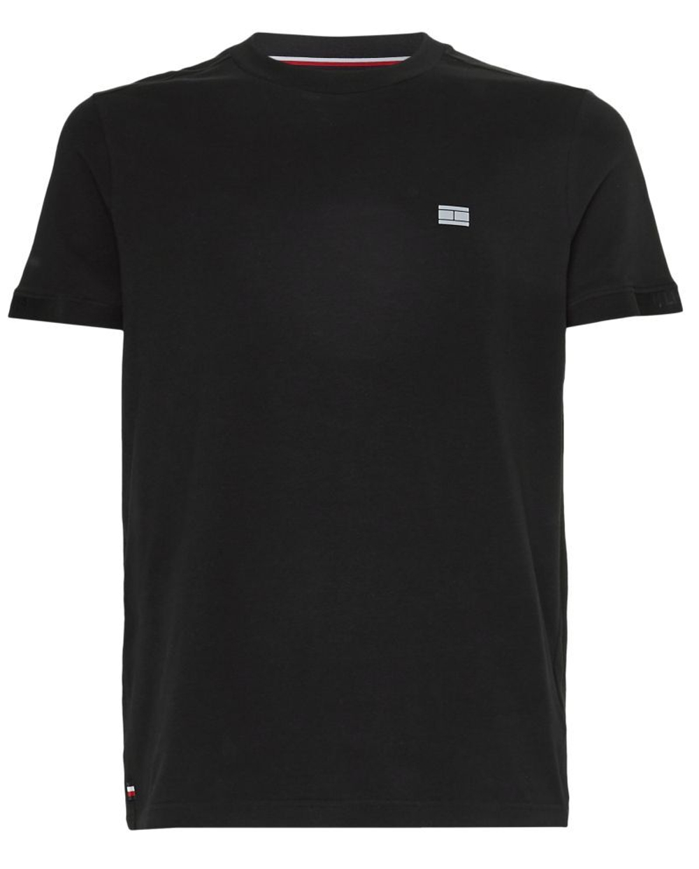 Мужская теннисная футболка Tommy Hilfiger Tech Essentials Short Sleeve Tee - black