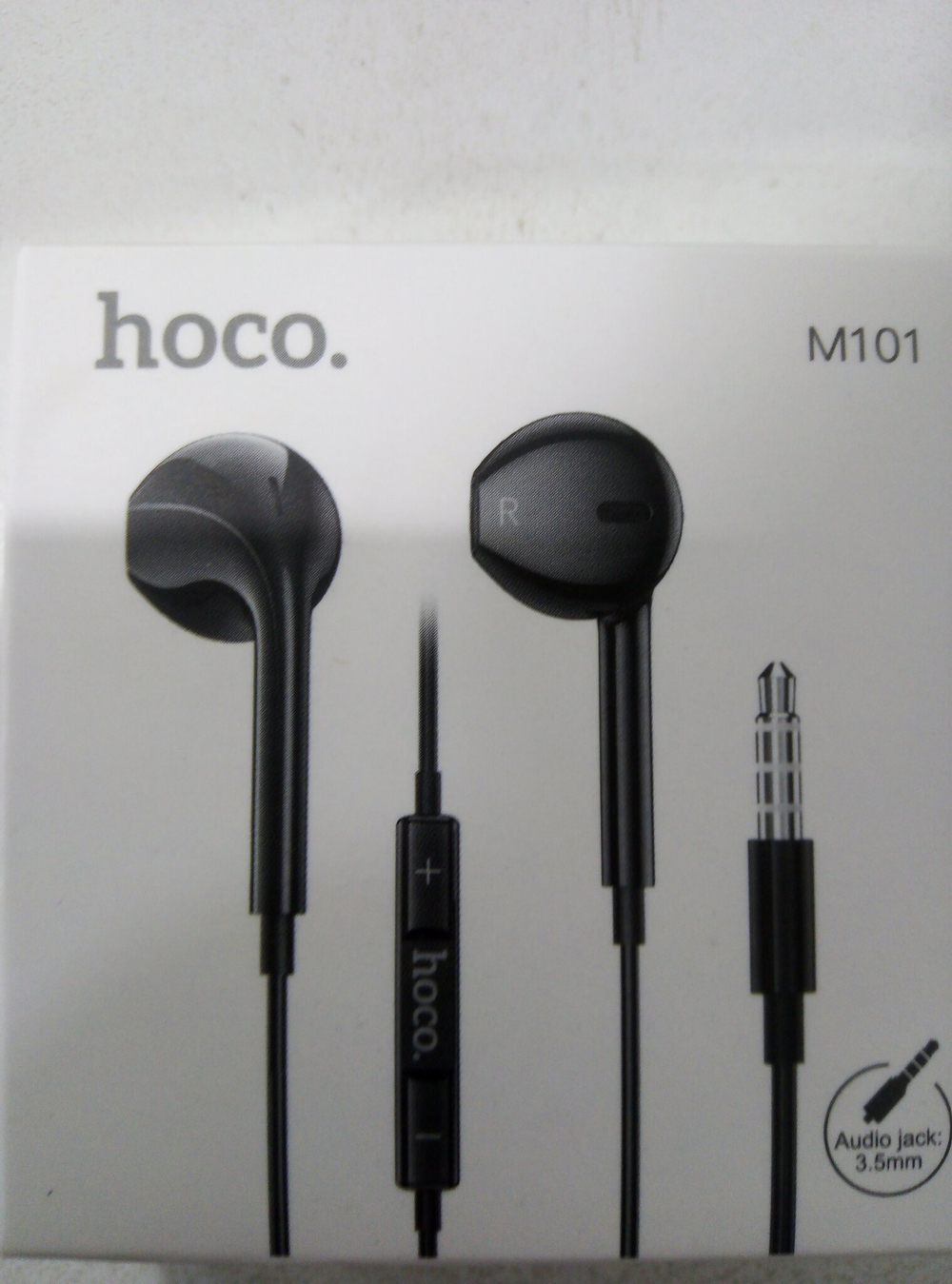 Наушники вкладыши HOCO M101  черные