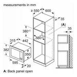 Микроволновая печь встраиваемая Bosch BEL623MD3