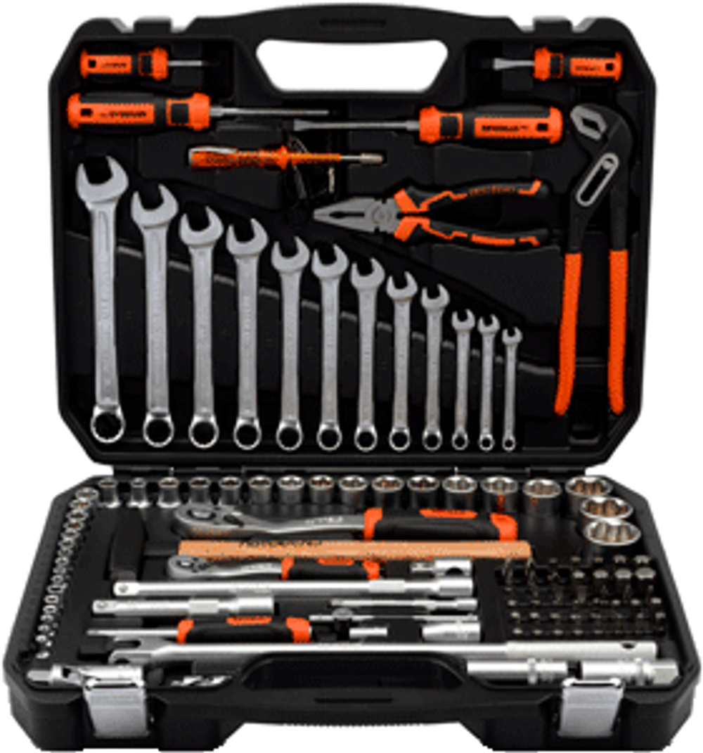 Набор инструмента 105 пр. 1/2" 1/4" 6 гр. Professional