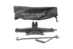 Домкрат RF-10202 механический ромбический 2т(h min 120мм, h max 415мм) ROCKFORCE
