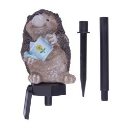 USL-S-836-PM410 HEDGEHOG Садовый светильник на солнечной батарее Ёжик. 1 светодиод. Теплый белый свет. 1xАAА Ni-Mh аккумулятор в-к. IP44. TM Uniel