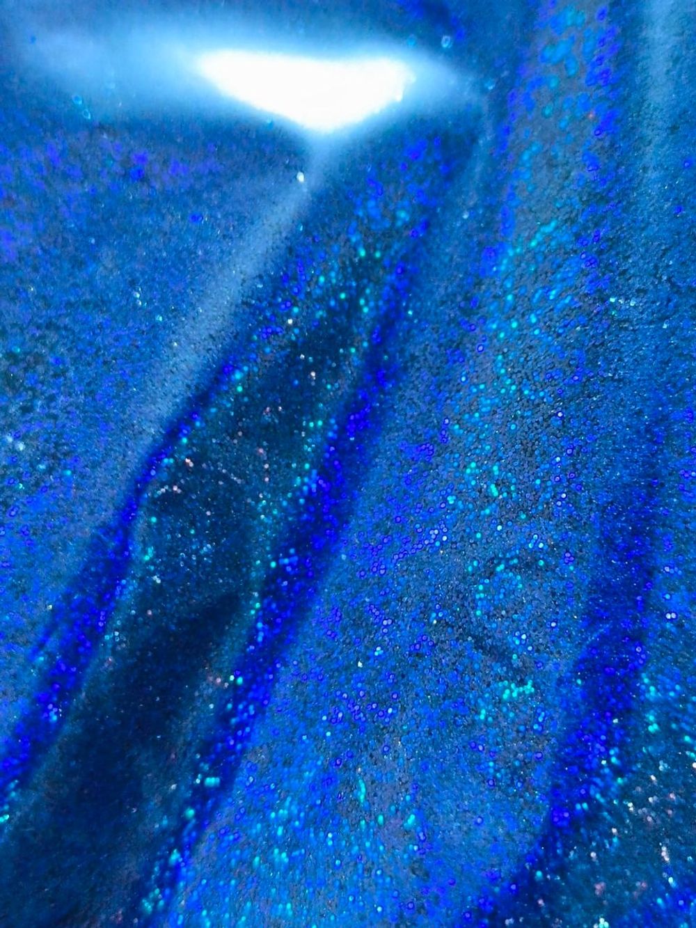 Блёстки Глиттеры 814-02мм - Тёмно-синий голографик - универсальные