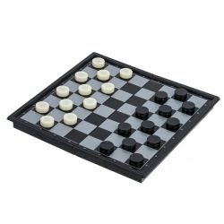 GAEM Игра настольная магнитная "Шашки", L15 W7,5 H2,5 см