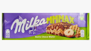 ШОКОЛАД MILKA МММАХ МОЛОЧНЫЙ С ФУНДУКОМ И ВАФЛЕЙ 270ГР