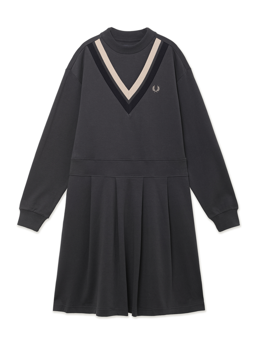 Платье V-insert Tipped Dress