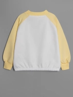 Свитшот для девочки осенний с завязками