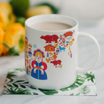 Кружка "Алиса с кроликом"
