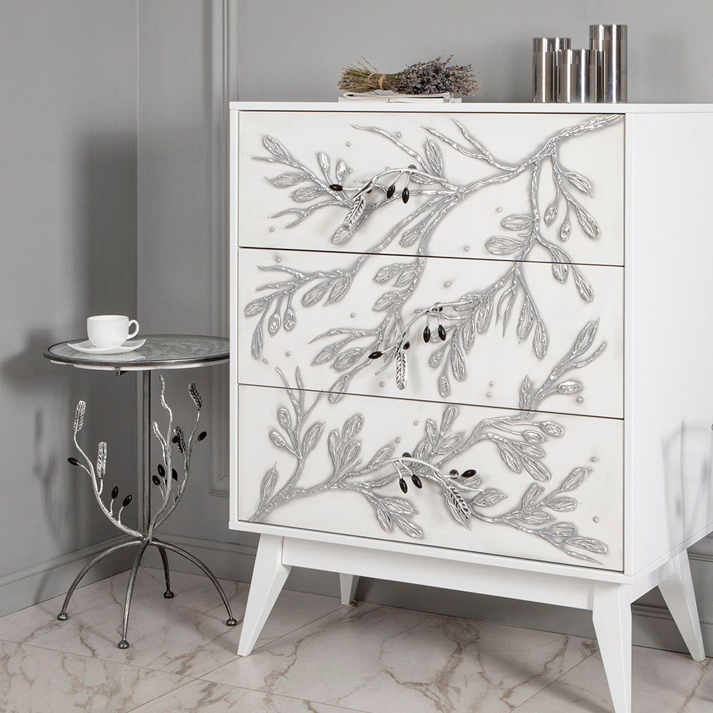 Столик декоративный Oliva Branch (Олива Бранч) Айс