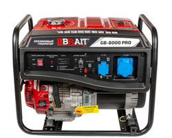 Генератор бензиновый GB-8000 PRO (7,5/8,0кВт,220В, медная обмотка)