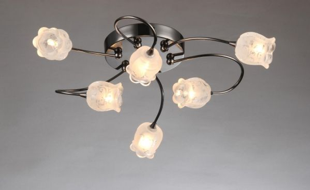 Люстра Горсвет Универсал 1506-6D BK G4