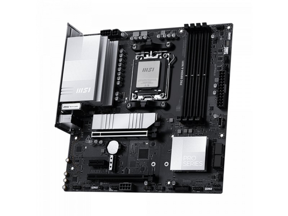 Материнская плата MSI PRO B850m-a Wifi, Socket AM5, AMD B850, mATX, RTL