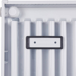 Радиатор панельный профильный ROMMER Compact тип 11 - 500x800 мм (подкл.боковое, белый)