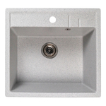 Мойка ML-GMS121 СТАНДАРТ прямоугольная, серый (310), 555*495*190мм