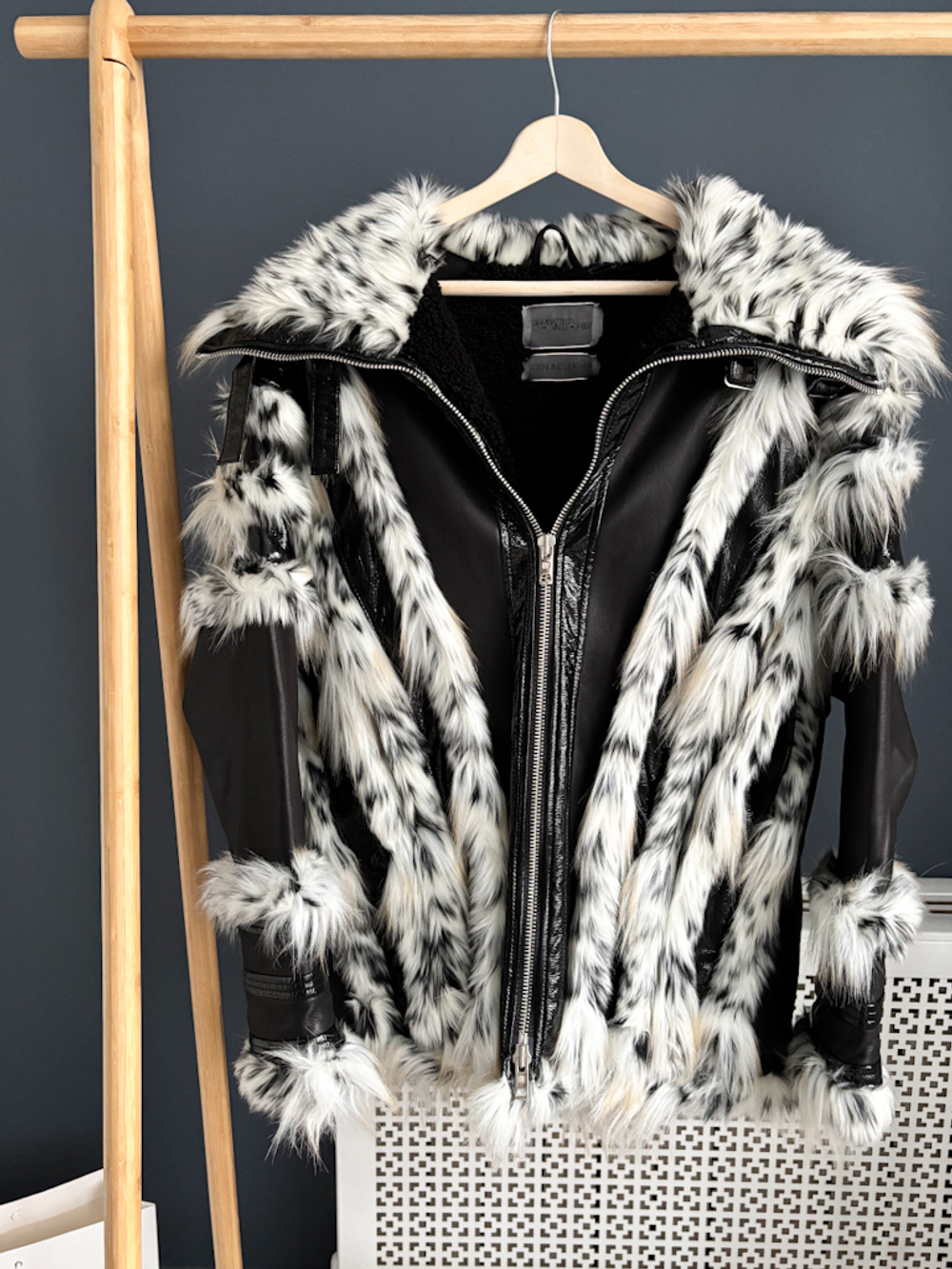 Натуральная дубленка Giambasita Valli & H&M, M