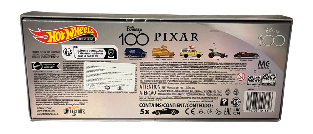 Hot Wheels Premium Disney 100 Years Set (2023)
