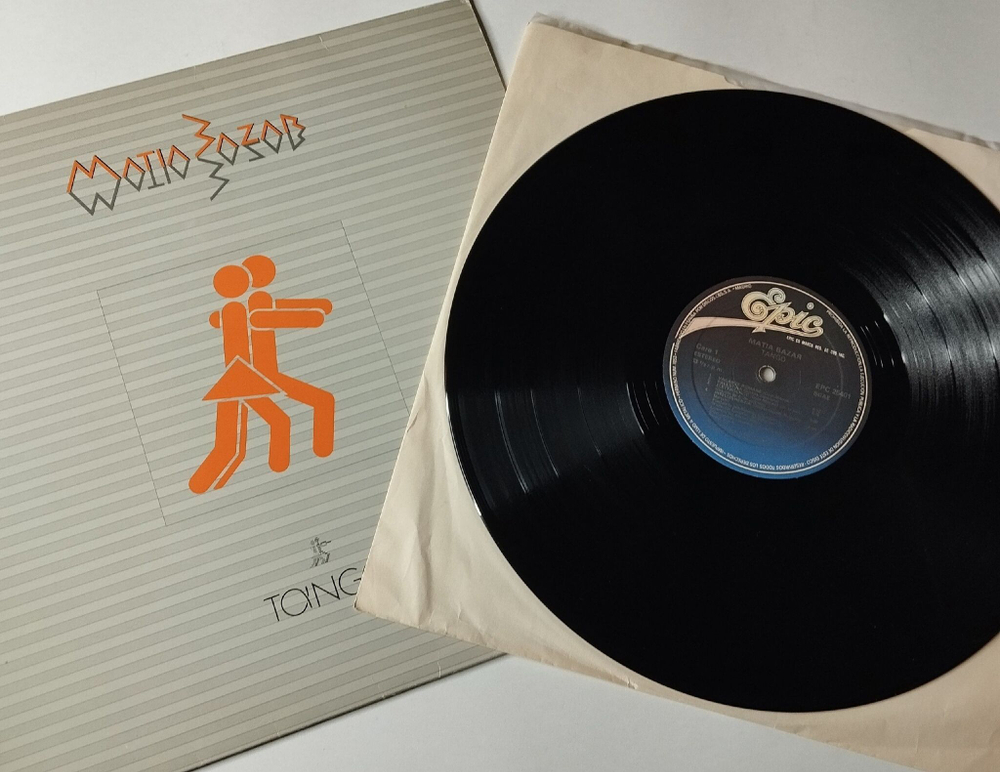 Винтажная виниловая пластинка LP Matia Bazar Tango (Spain 1983) Vacanze Romane