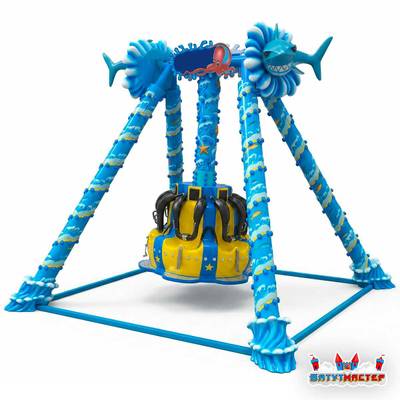 Экстремальный маятник аттракцион «Гиперпространство», 5 мест, 6,5×6,5×4,3 м