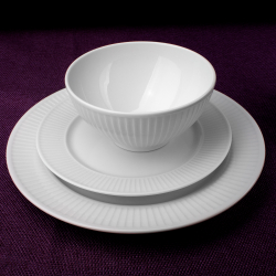 Набор обеденный на 4 персоны 16 предметов Pillivuyt Plisse-Toulouse