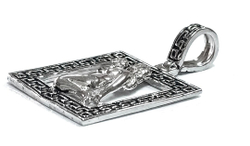 Ювелирная подвеска из серебра Дева