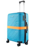 Чемодан 463 / С ремнем / Полипропилен