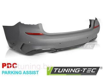 Бампер задний PERFORMANCE STYLE PDC GLOSSY BLACK AP -[ ]--[ ]- для BMW G20 19-