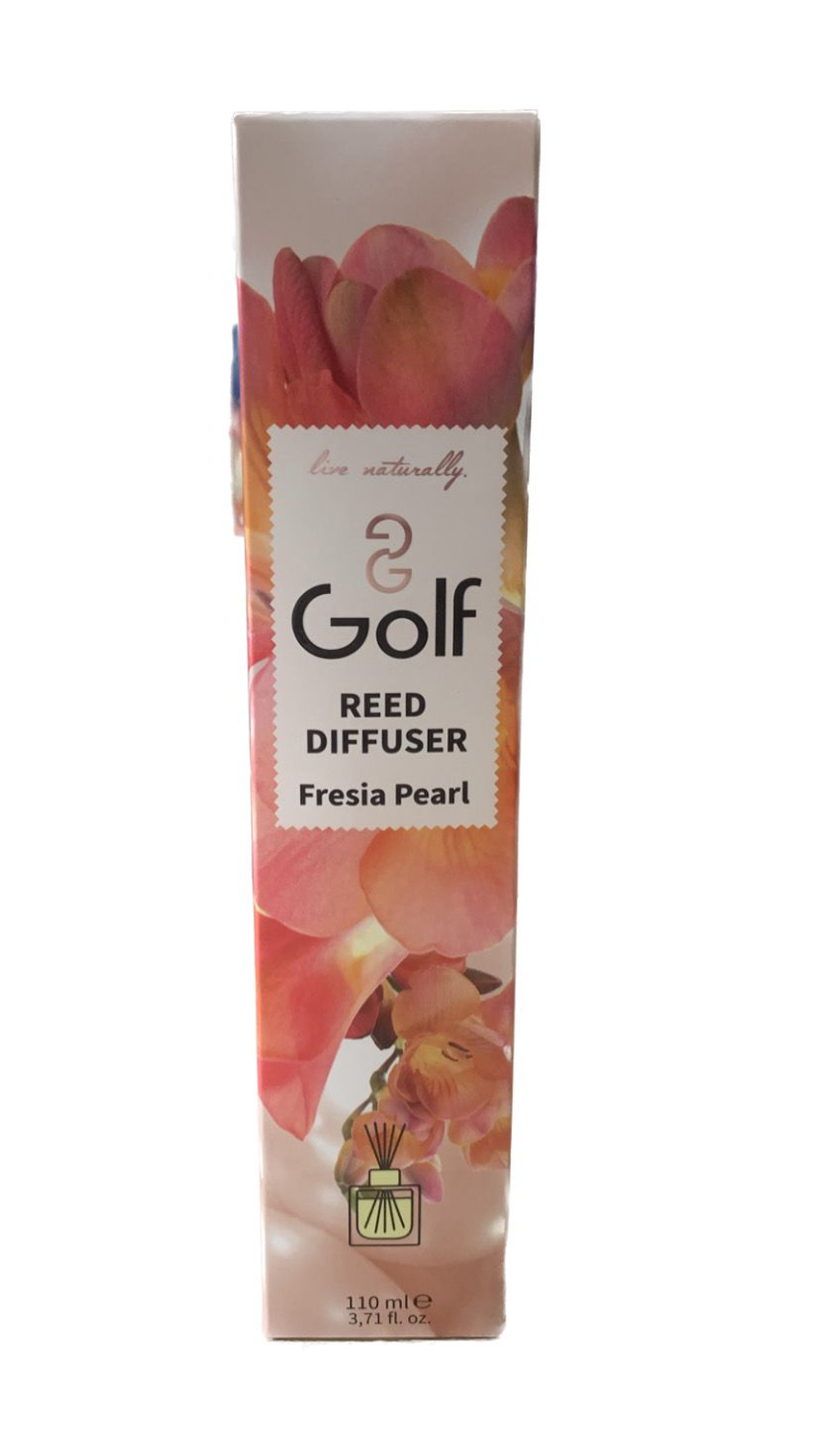 GOLF Диффузор FRESIA /PEARL~ФРЕЗИЯ/ЖЕМЧУЖИНА 110мл*24ш