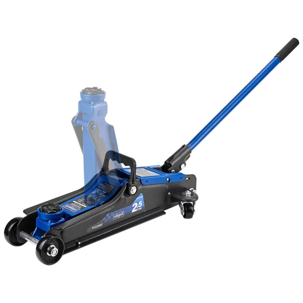 Домкрат подкатной гидравлический 2,5т Scheppach Sch-TH32505C