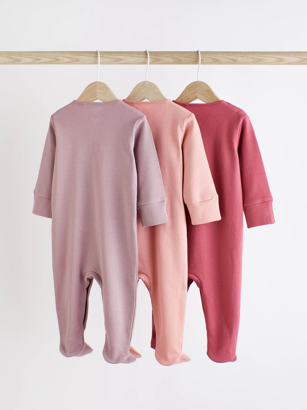 Комбинезон / Cлип для малышей Next TGJ-627, 3 шт., Розовый