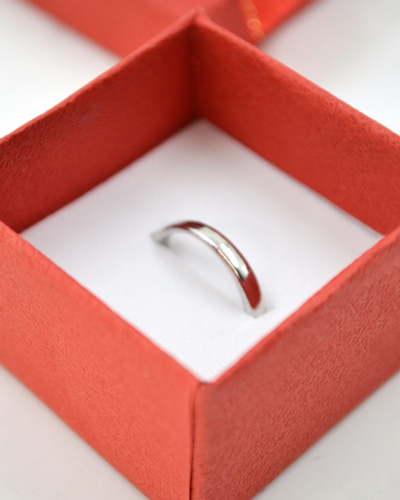 Футляр картонный квадратный, ассорти (6х4шт), серия "Подарочная", 50х50мм (№43)